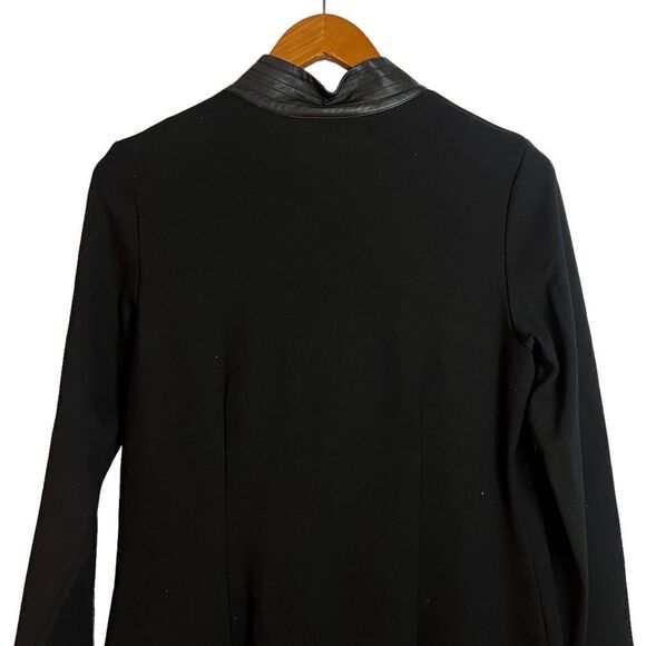 Sail to sable black long sleeve 1/4 zip dress - Picture 6 of 7